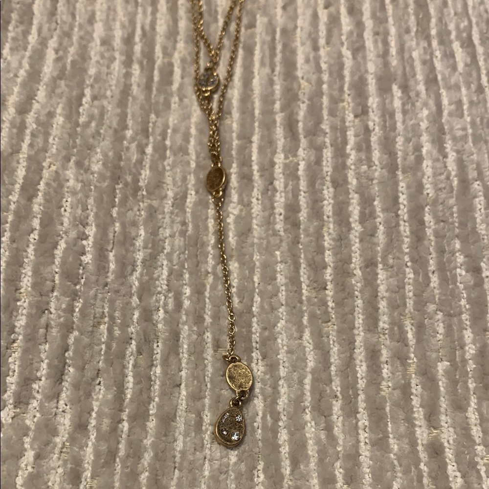 Banana Republic Gold Layered Necklace